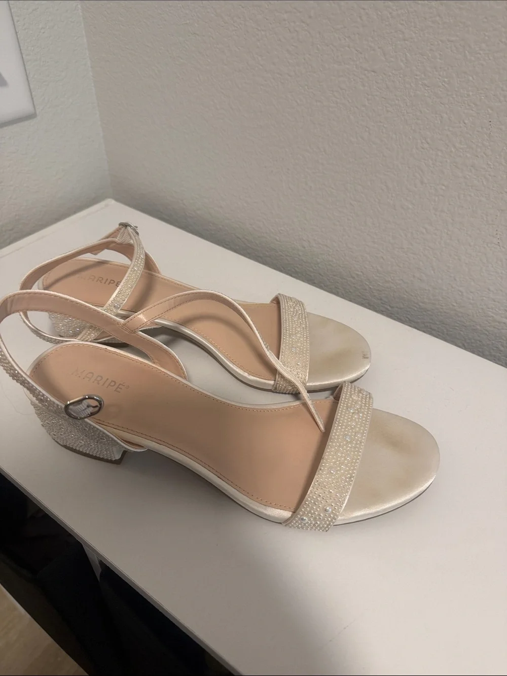 Women's Pearl Low Heel Sandals